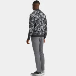 G/FORE Camo Jacquard Merino Wool Quarter Zip Sweater- Sweaters