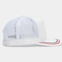 G/FORE Circle G's Soutache Cotton Twill Trucker Hat- Hats