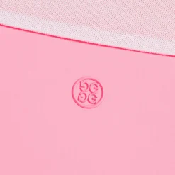 G/FORE Colour Block Collar Silky Tech Nylon Long Sleeve Zip Polo- Polos