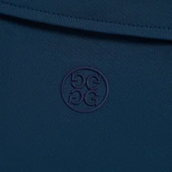 G/FORE Embroidered Skull & Tees Tech Jersey Modern Spread Collar Polo- Polos & Shirts