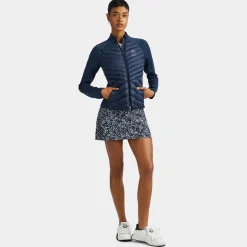 G/FORE Limited Edition 2024 U.S. Open Hybrid Quilted Stretch Tech Interlock Jacket- Outerwear