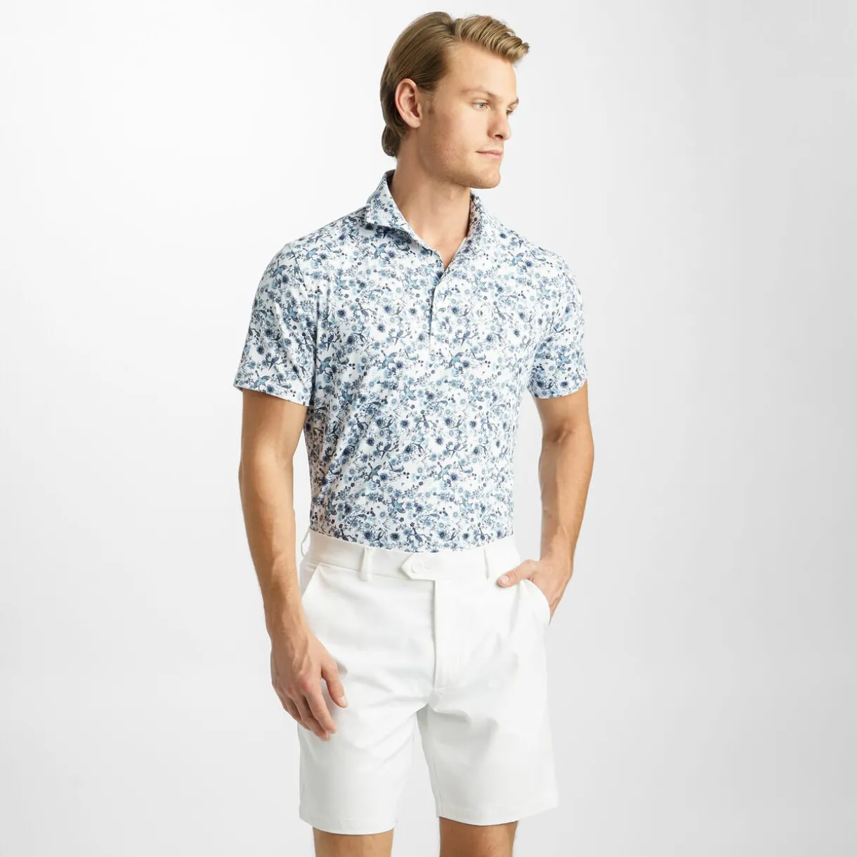 G/FORE Maverick 4-Way Stretch 8" Inseam Short- Shorts