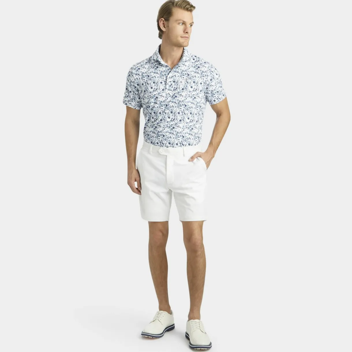 G/FORE Maverick 4-Way Stretch 8" Inseam Short- Shorts