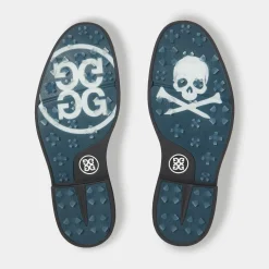 G/FORE Men's Gallivanter Debossed Skull & Tees Leather Golf Shoe- Gallivanter
