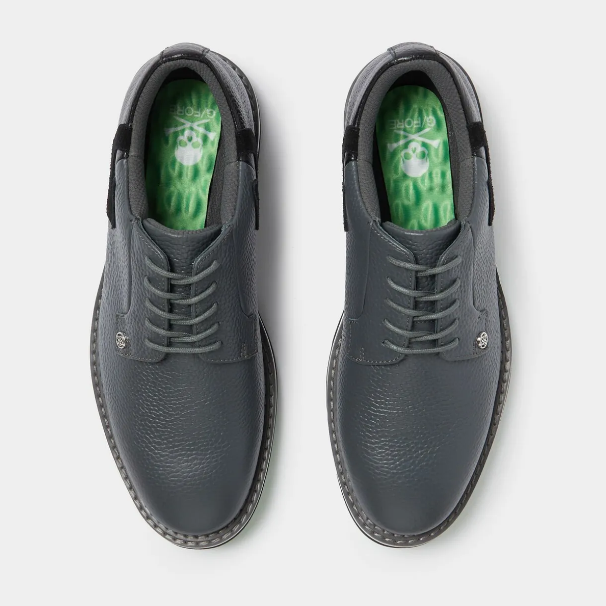 G/FORE Men's Gallivanter Pebble Leather Two Tone Golf Shoe- Gallivanter