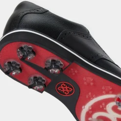 G/FORE Men's G/Lock Gallivanter Pebble Leather Saddle Golf Shoe- Gallivanter