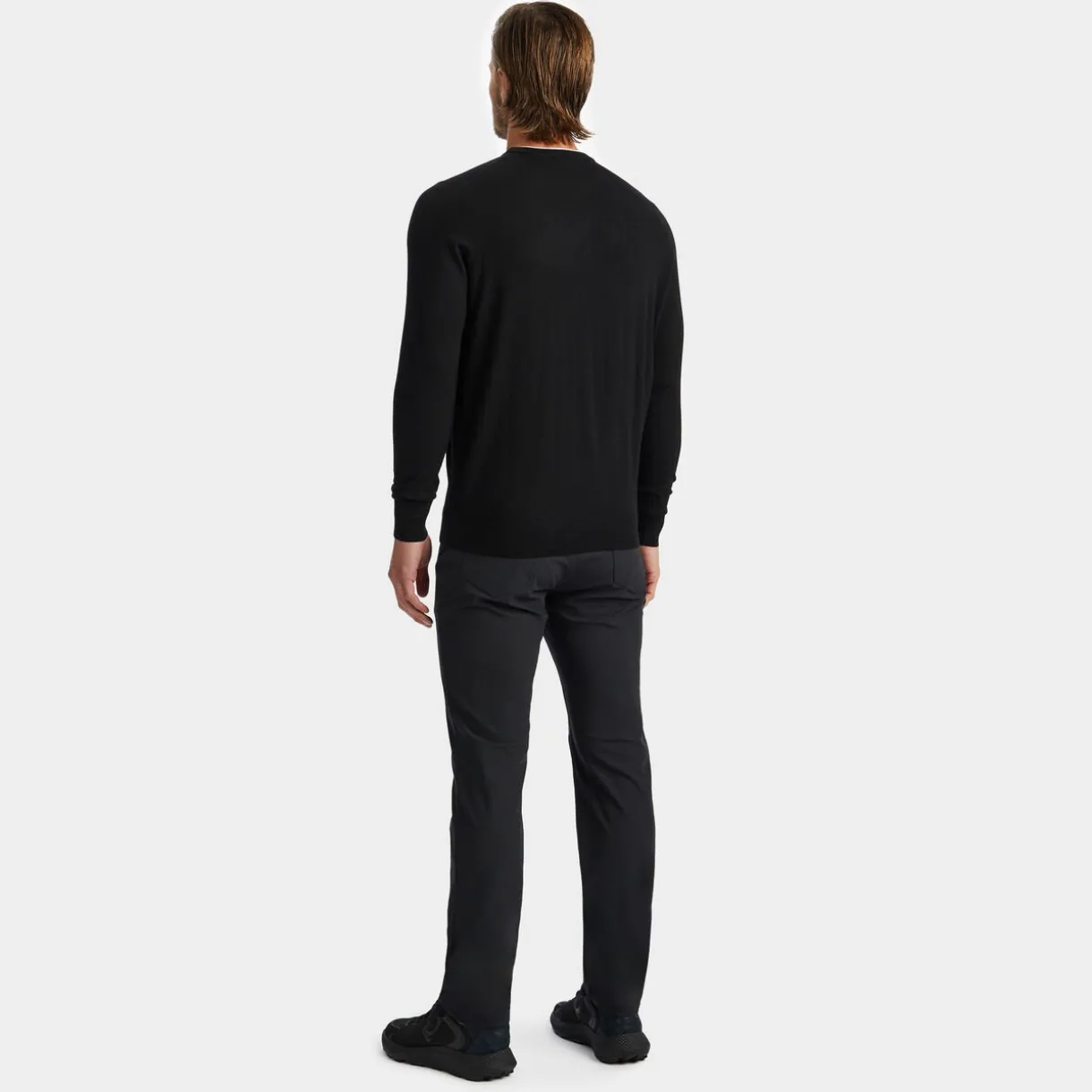 G/FORE Merino Wool Blend Crewneck Sweater- Sweaters