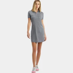 G/FORE Merino Wool Quarter Zip Pocket Sweater Dress- Skorts & Dresses