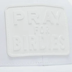 G/FORE Monochrome Pray For Birdies Stretch Twill Snapback Hat- Hats