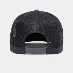 G/FORE Monochrome Skull & Tees Interlock Knit Tall Trucker Hat- Hats