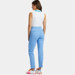 G/FORE Pleated Collar Silky Tech Nylon Sleeveless Polo- Polos