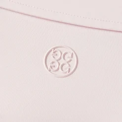 G/FORE Rib Gusset Melange Ice Nylon Spread Collar Polo- Polos & Shirts