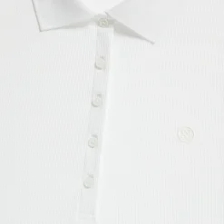 G/FORE Ribbed Tech Nylon Long Sleeve Polo- Polos
