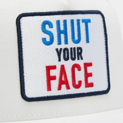 G/FORE Shut Your Face Cotton Twill Trucker Hat- Hats