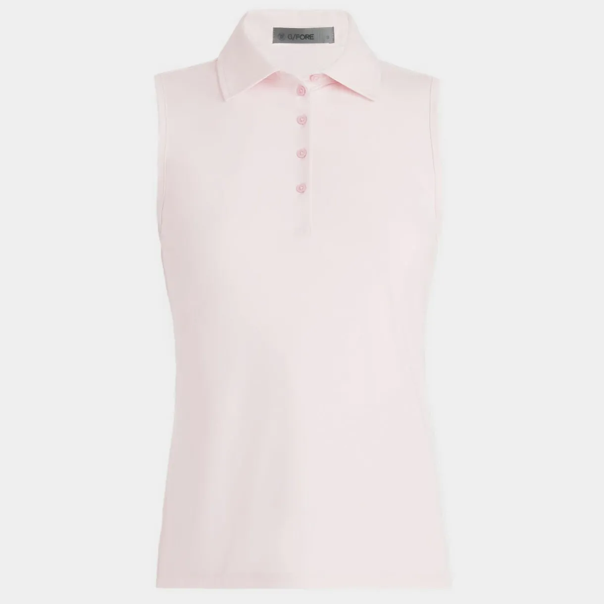 G/FORE Silky Tech Nylon Sleeveless Polo- Polos