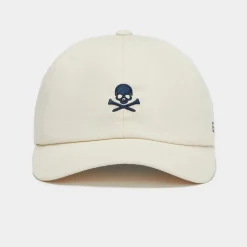 G/FORE Skull & Tees Cotton Twill Relaxed Fit Snapback Hat- Hats