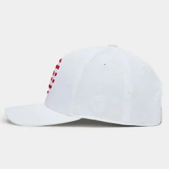 G/FORE Skulls & Stripes Stretch Twill Snapback Hat- Hats