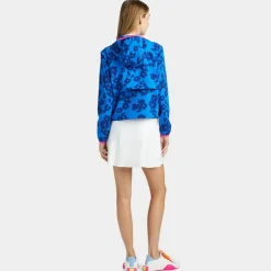 G/FORE Tonal Floral Maverick 4-Way Stretch Jacket- Outerwear