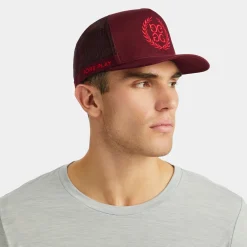 G/FORE Wreath Cotton Twill Tall Trucker Hat- Hats